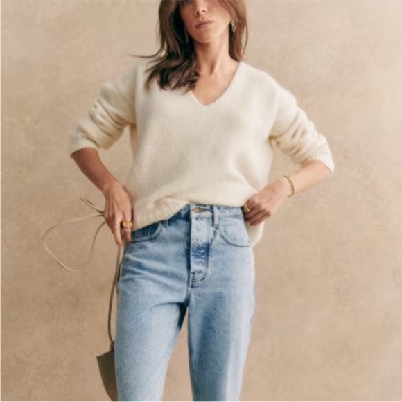 SEZANE Denisa Jumper in Ecru - Picture 2 of 2